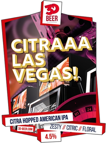 3D Beer - Citraaa Las Vegas!