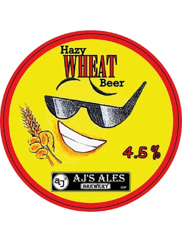 AJ's Ales - Hazy Wheat Beer