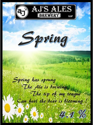 AJ's Ales - Spring