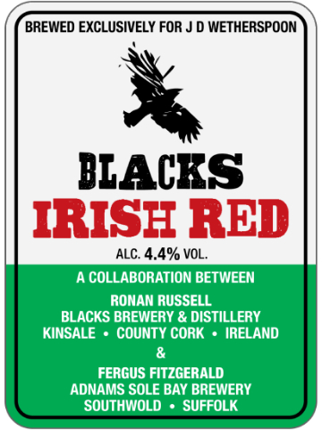 Adnams - Blacks Irish Red (No Longer Brewed)