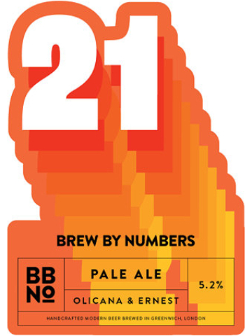Brew By Numbers - 21 Thiolised Pale Ale - Olicana & Ernest