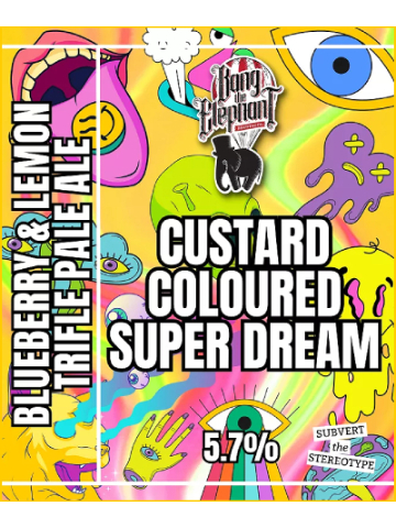 Bang The Elephant - Custard Coloured Super Dream