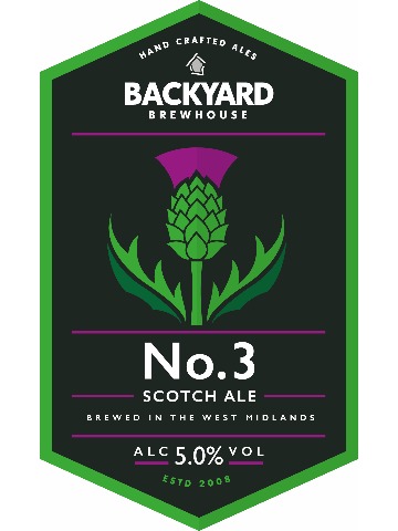 Backyard - No 3 Scotch Ale
