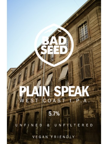 Bad Seed - Plain Speak