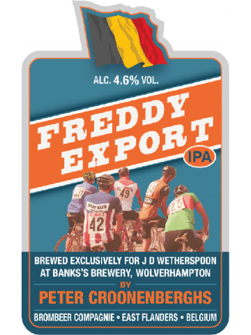 Banks's - Freddy Export IPA (No Longer Brewed)