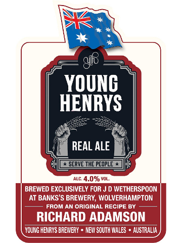 Banks's - Young Henrys Real Ale