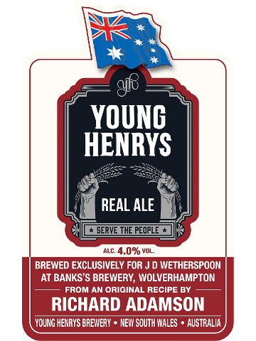 Banks's - Young Henrys Real Ale (No Longer Brewed)