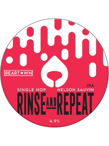 Beartown - Rinse And Repeat - Nelson Sauvin IPA