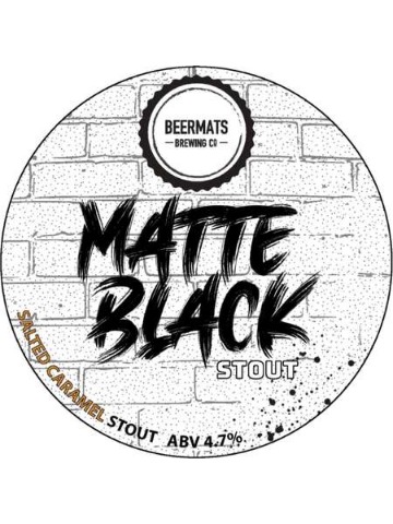 Beermats - Matte Black