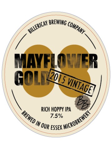 Billericay - Mayflower Gold 2015 Vintage