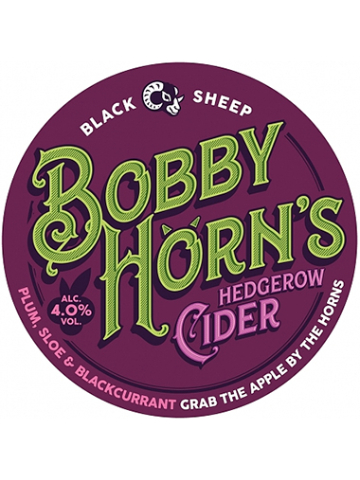 Black Sheep - Bobby Horns Hedgerow Cider