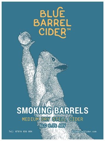 Blue Barrel - Smoking Barrels