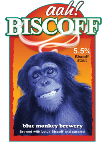 Blue Monkey - Aah! Biscoff