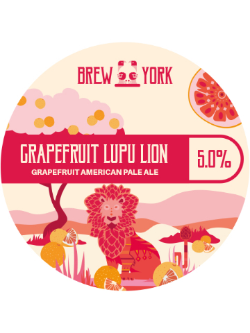Brew York - Grapefruit Lupu Lion
