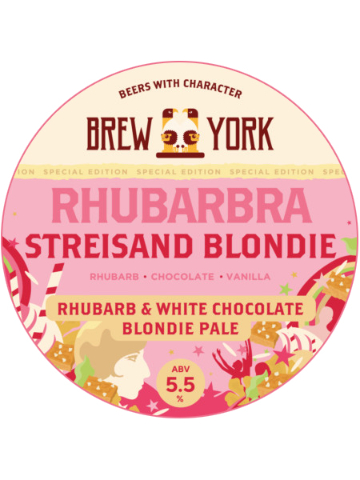 Brew York - Rhubarbra Streisand Blondie