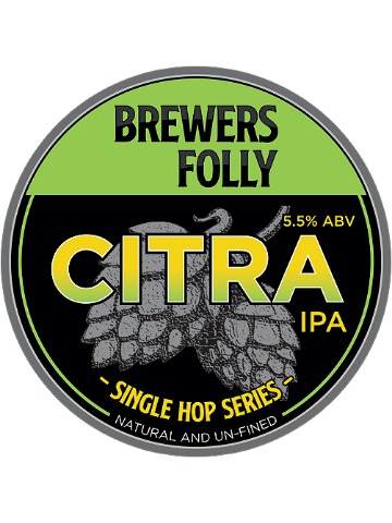 Brewers Folly - Citra IPA