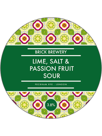 Brick - Lime, Salt & Passion Fruit Sour