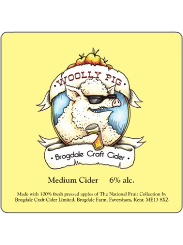 Brogdale - Woolly Pig Medium Cider