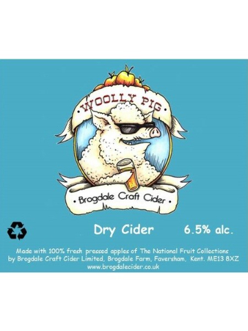 Brogdale - Woolly Pig Dry Cider