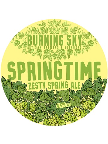 Burning Sky - Springtime