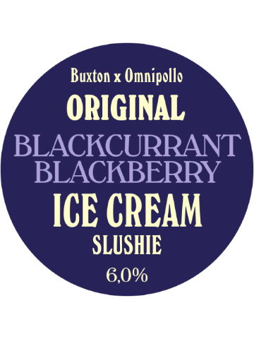 Buxton - Blackcurrant Blackberry Ice Cream Slushie