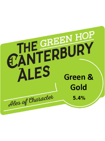 Canterbury - Green Hop 2022: Green & Gold