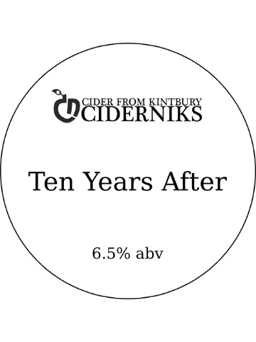 Ciderniks - Ten Years After
