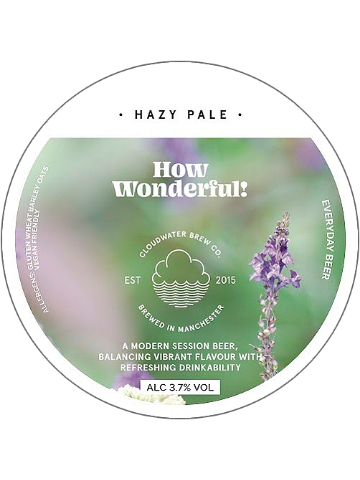 Cloudwater - How Wonderful!