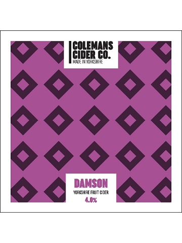 Colemans - Damson Cider