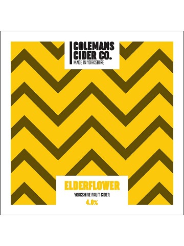 Colemans - Elderflower Cider