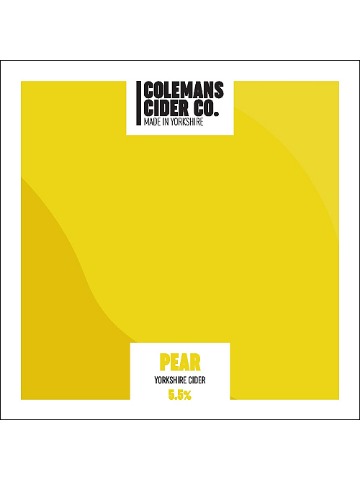 Colemans - Pear Cider