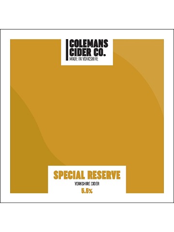 Colemans - Special Reserve