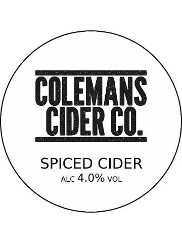 Colemans - Spiced Cider