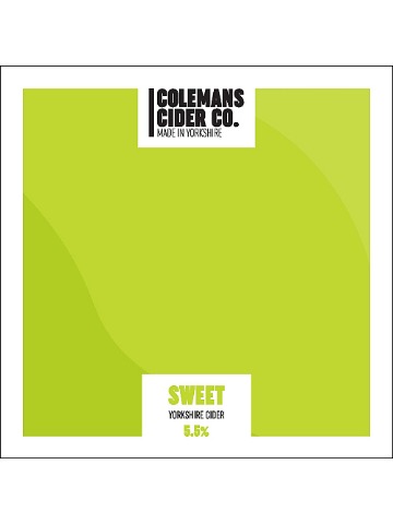 Colemans - Sweet Cider