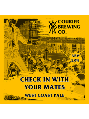 Courier - Check In With Your Mates