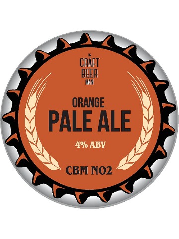 The Craft Beer Man - CBM No2 Orange Pale Ale