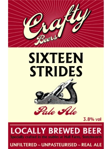 Crafty Beers - Sixteen Strides