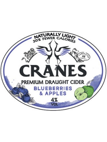 *Cranes - Blueberries & Apples