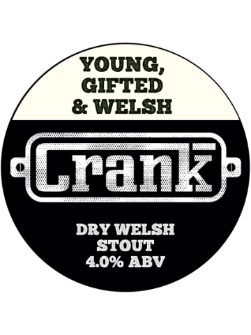 Crank, Cwrw Ial - Young, Gifted & Welsh