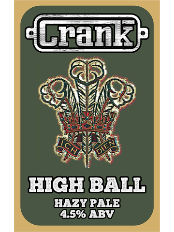 Crank, Cwrw Ial - Crank High Ball