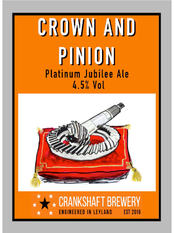 Crankshaft - Crown And Pinion