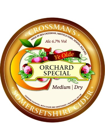 Crossman's - Orchard Special