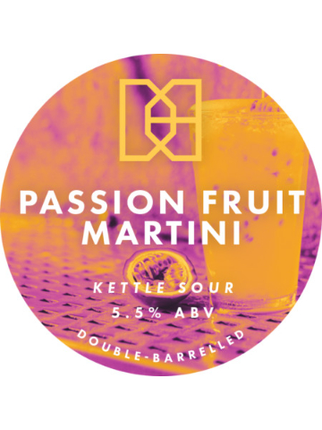 Double-Barrelled - Passionfruit Martini