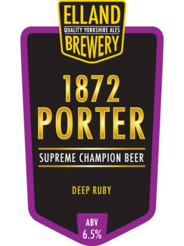 Elland - 1872 Porter