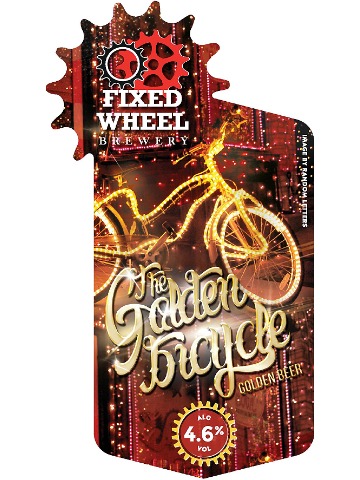 Fixed Wheel - The Golden Bicycle