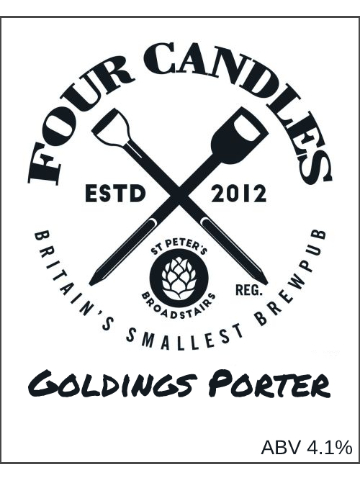 Four Candles - Goldings Porter