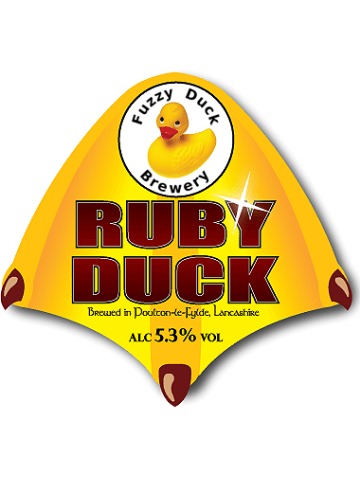 Fuzzy Duck - Ruby Duck