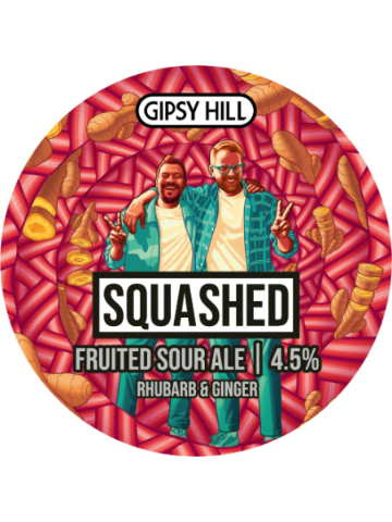 Gipsy Hill - Squashed - Rhubarb & Ginger