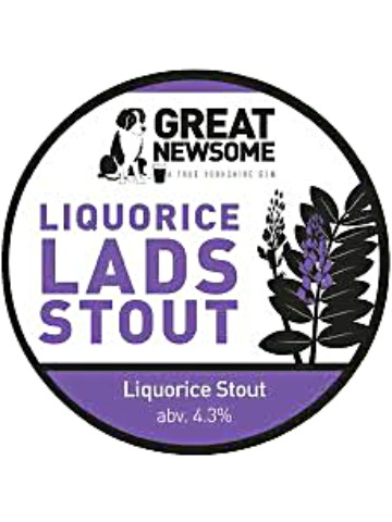 Great Newsome - Liquorice Lads Stout
