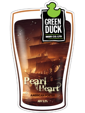 Green Duck - Pearl Heart